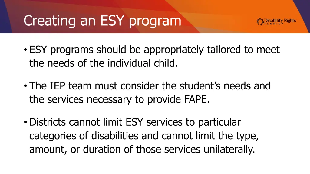 creating an esy program