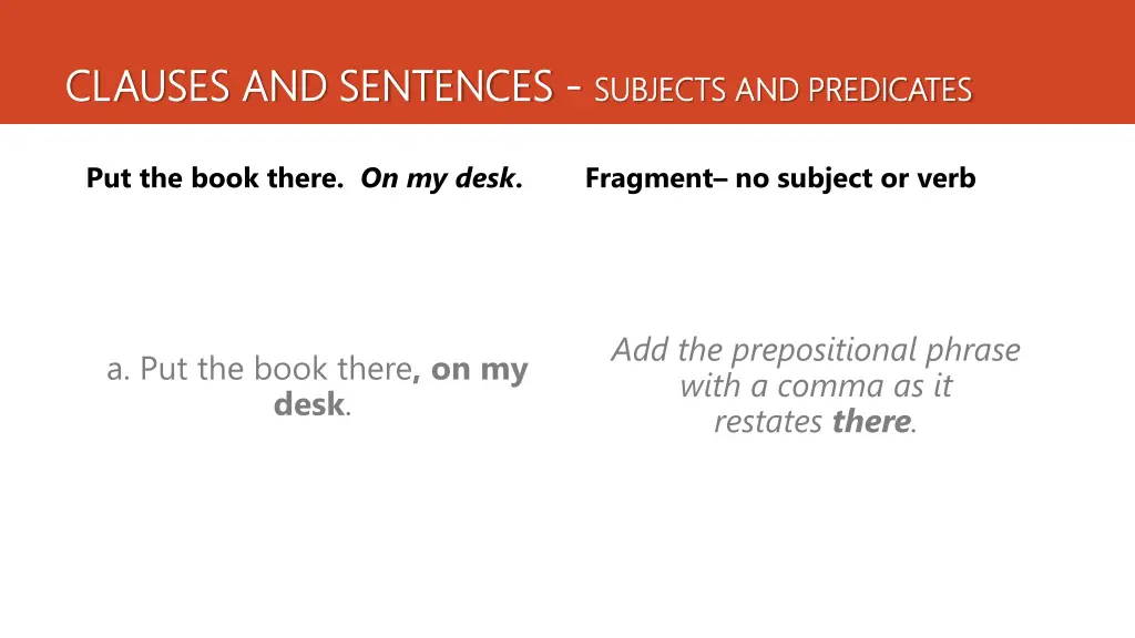 clauses and sentences clauses and sentences 2