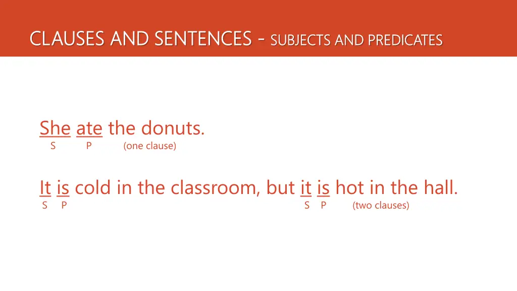 clauses and sentences clauses and sentences 4