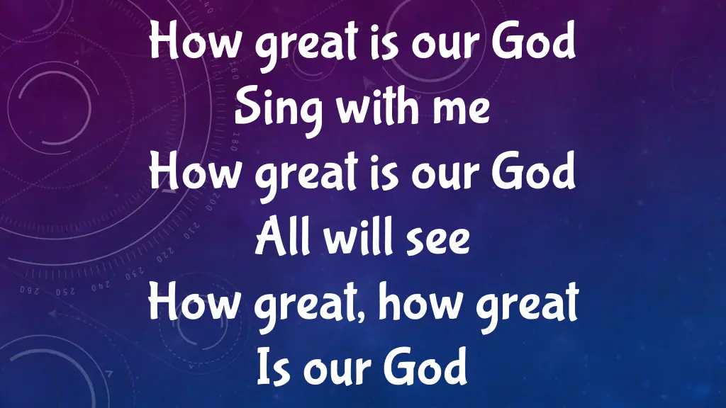 how great is our god sing with me how great 1