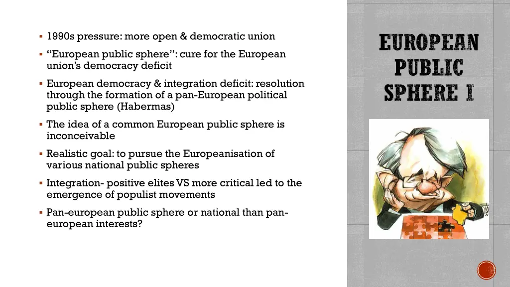 european public sphere i