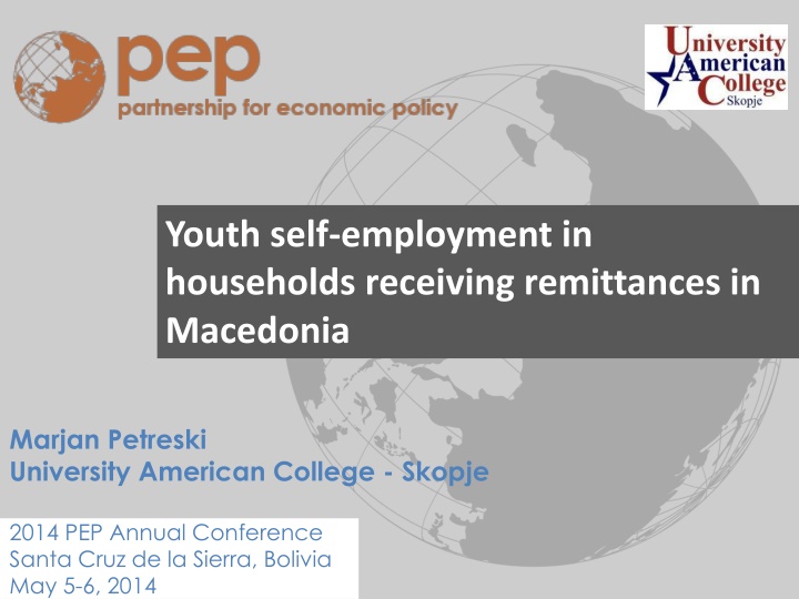 youth self employment in households receiving