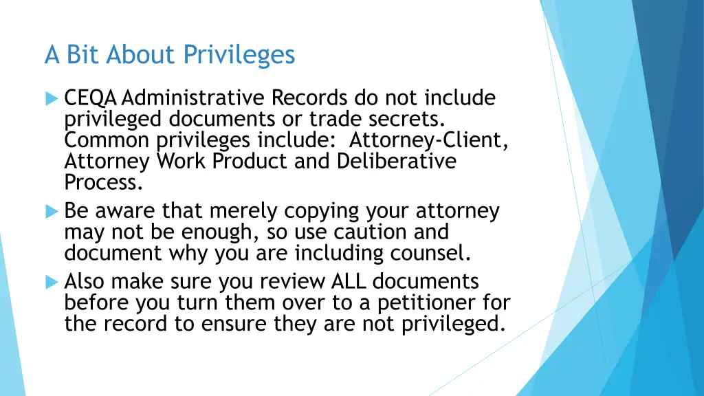 a bit about privileges