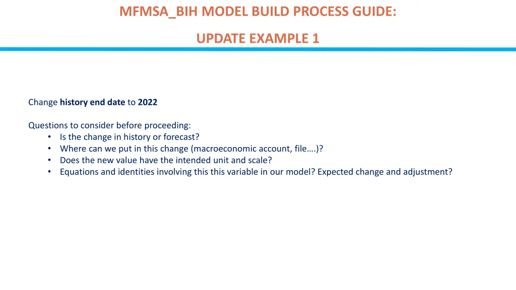 mfmsa bih model build process guide 1