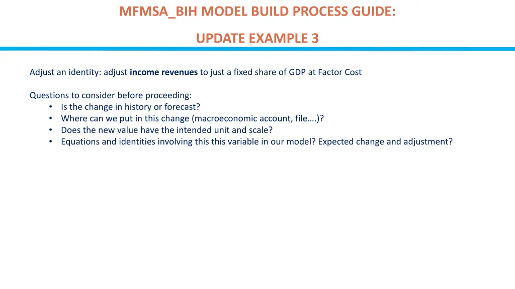 mfmsa bih model build process guide 3