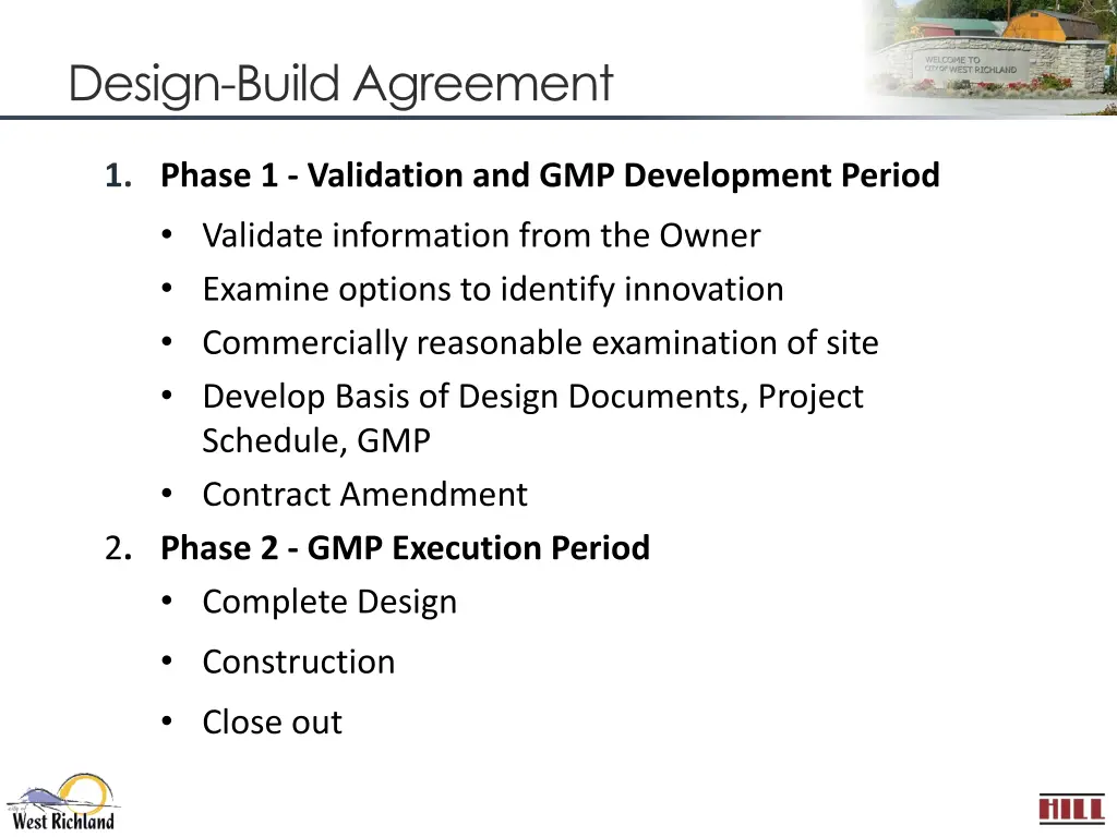 design build agreement