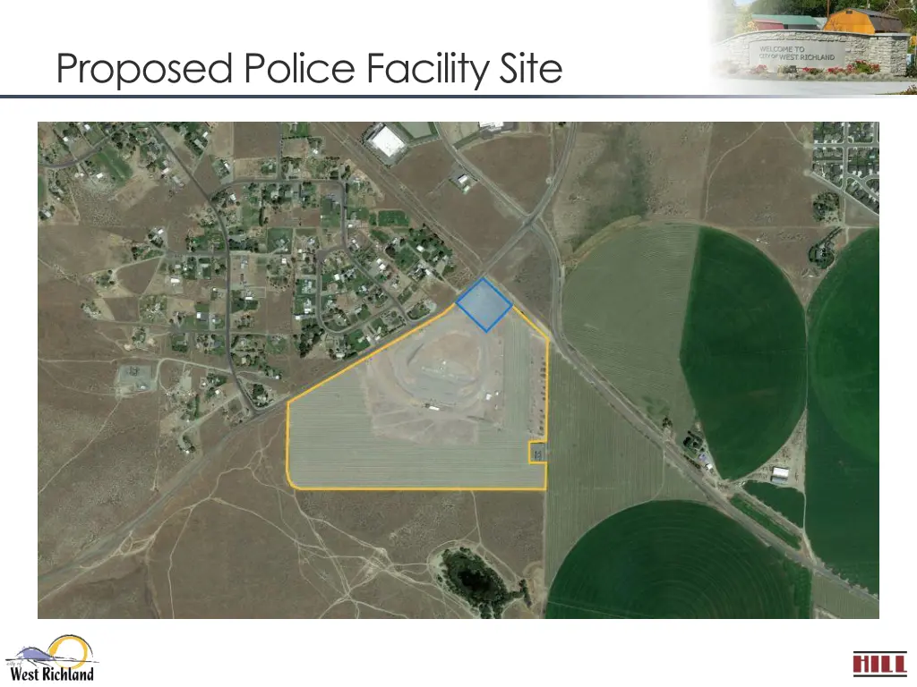 proposed police facility site