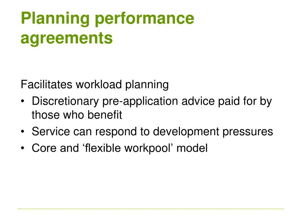 planning performance agreements 2