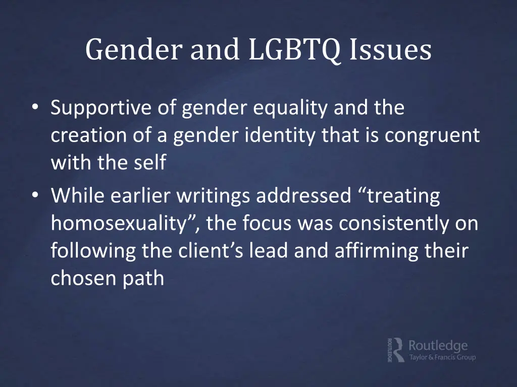 gender and lgbtq issues