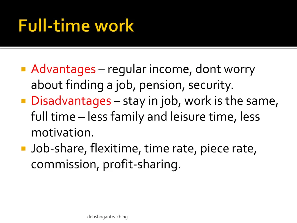 advantages regular income dont worry about