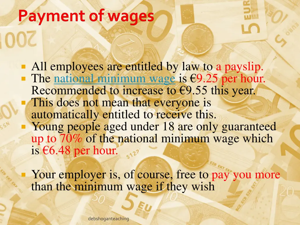 all employees are entitled by law to a payslip