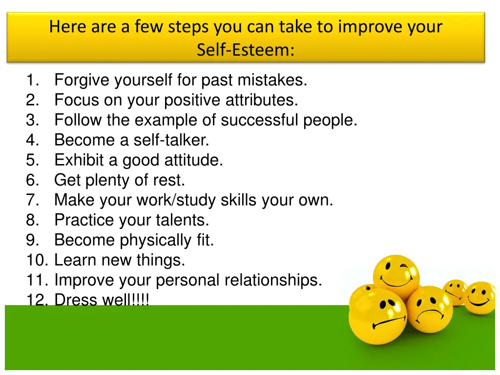 here are a few steps you can take to improve your