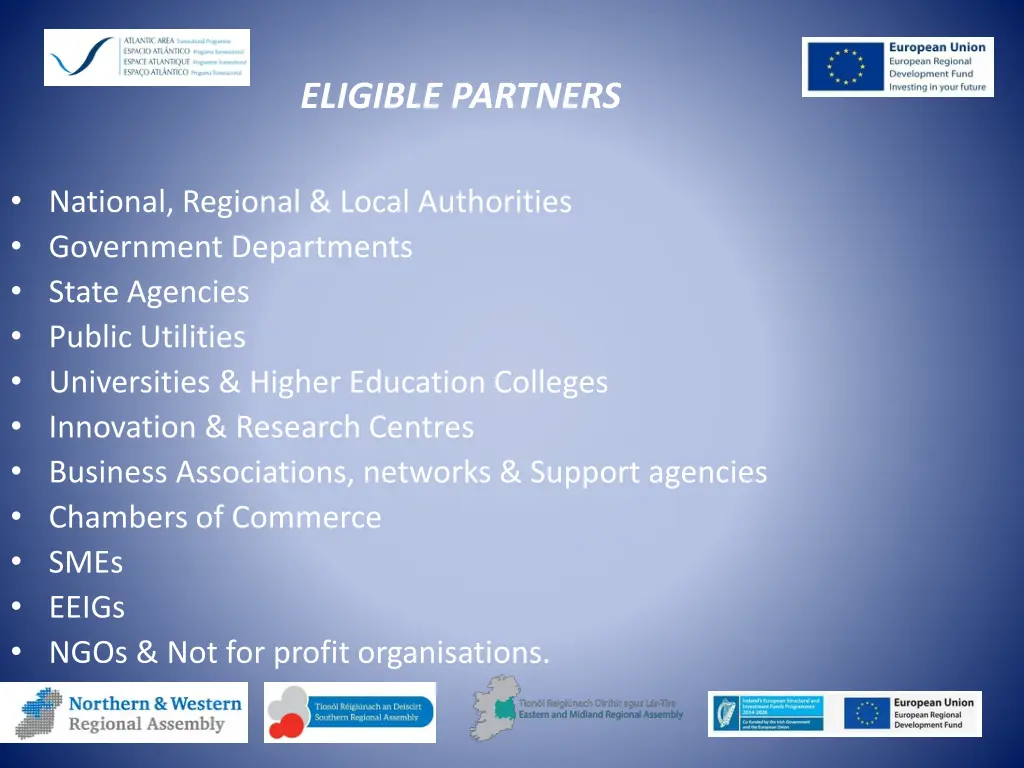 eligible partners