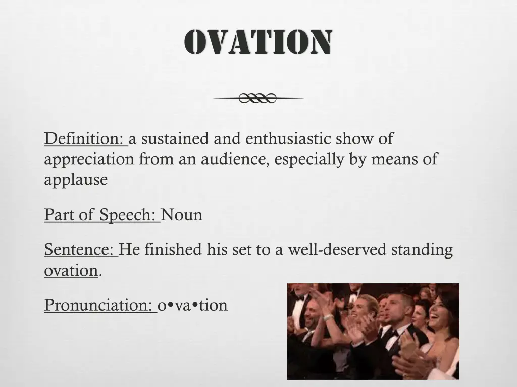 ovation