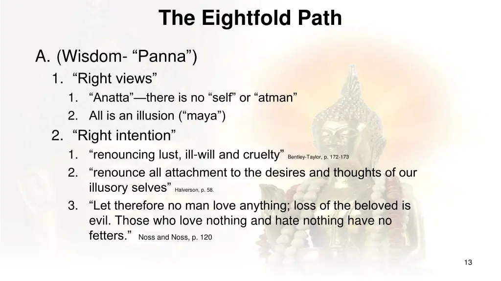 the eightfold path