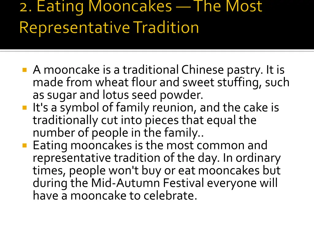 a mooncake is a traditional chinese pastry