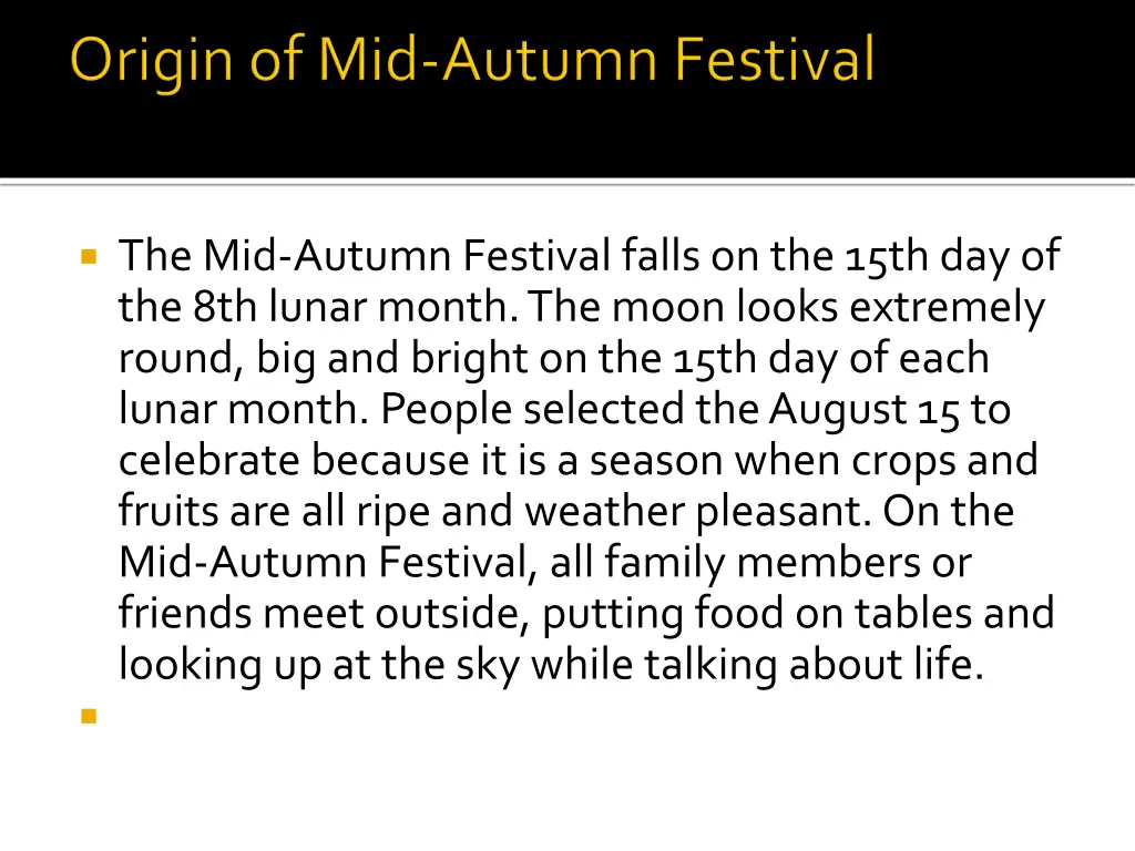 the mid autumn festival falls on the 15th