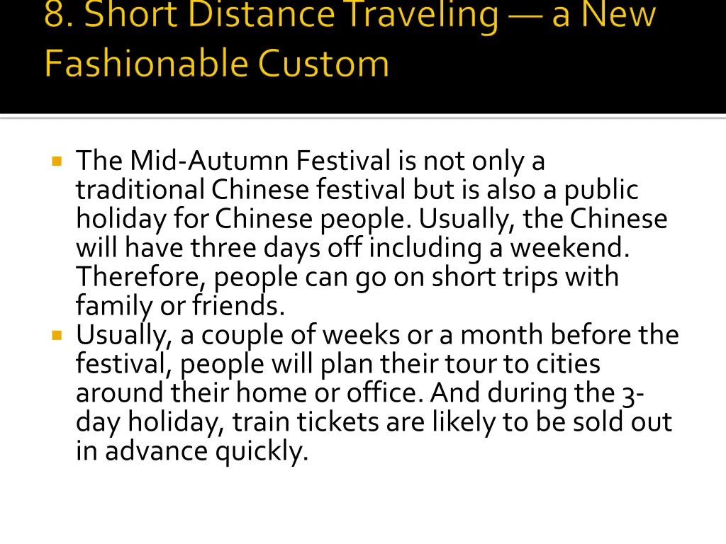 the mid autumn festival is not only a traditional