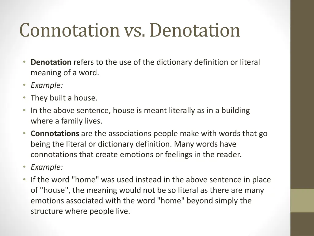 connotation vs denotation