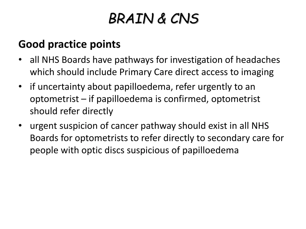 brain cns 1