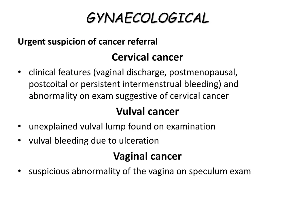 gynaecological 3