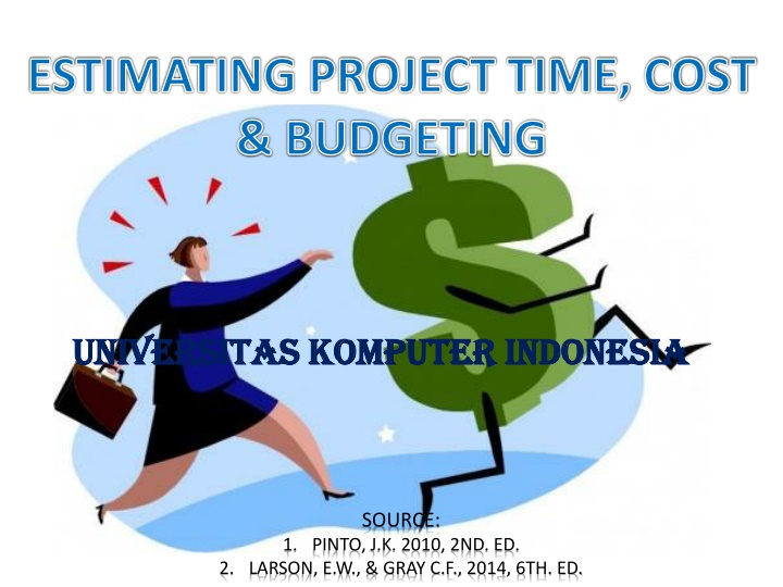 estimating project time cost budgeting