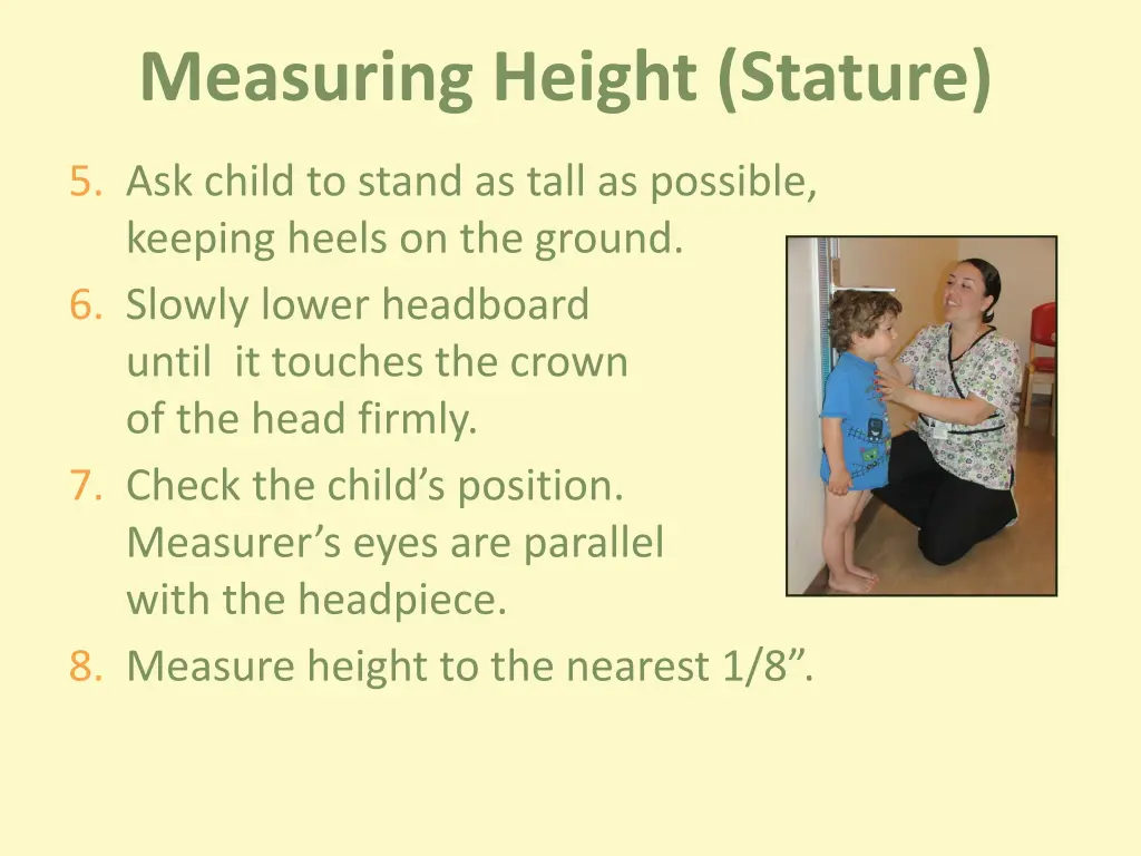 measuring height stature 2