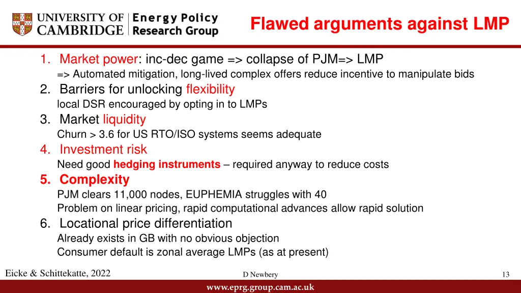 flawed arguments against lmp