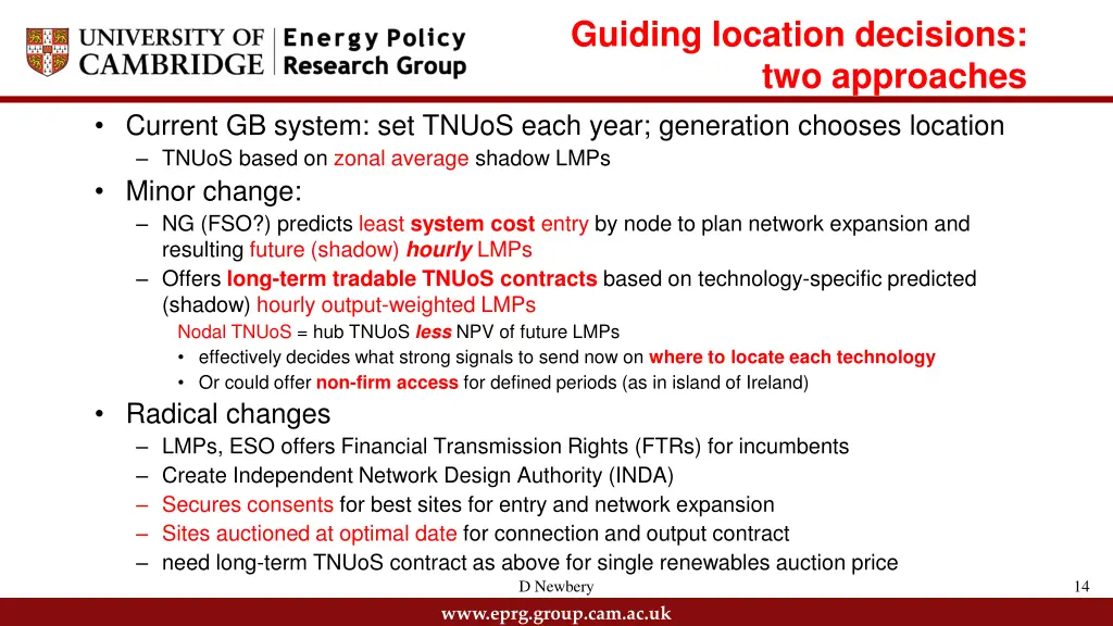 guiding location decisions two approaches