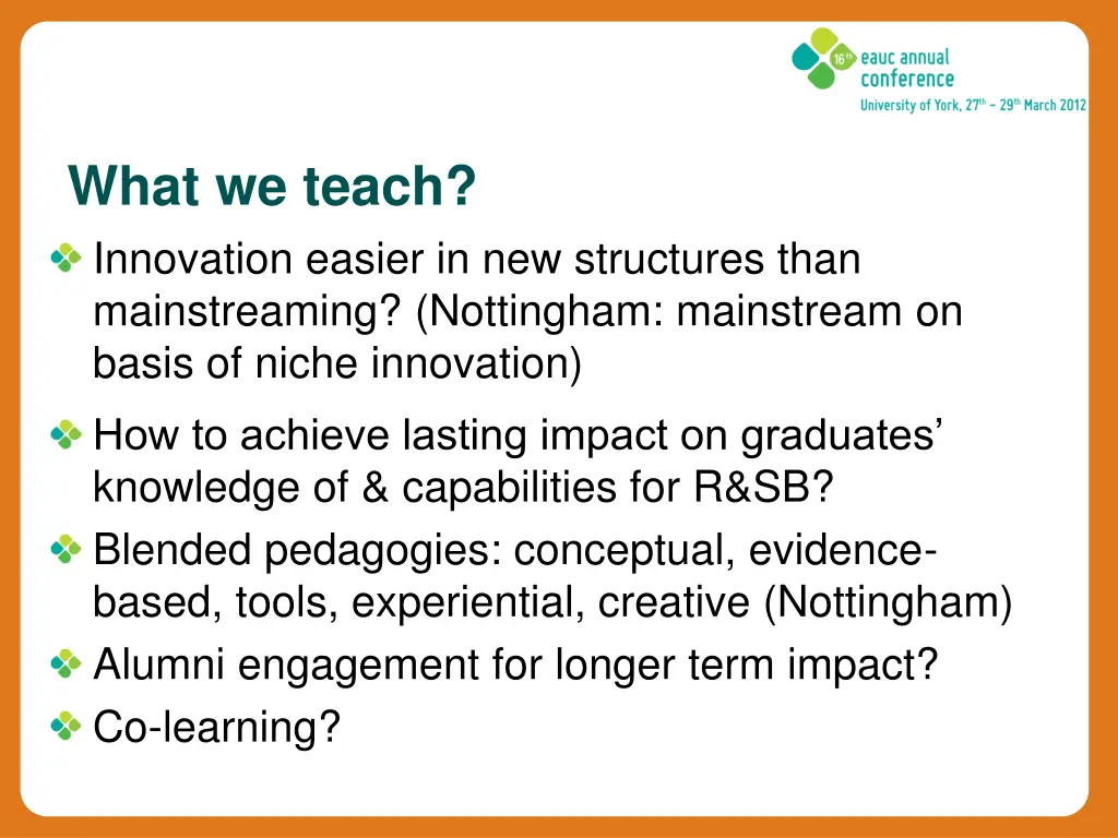 what we teach innovation easier in new structures