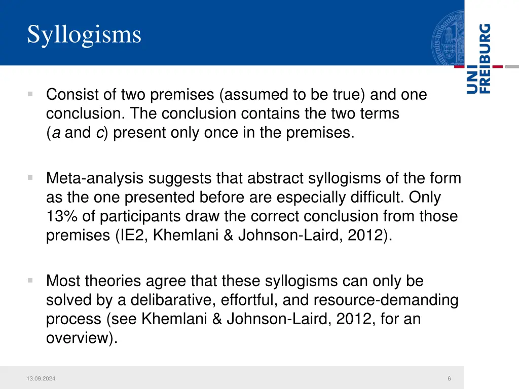 syllogisms 1