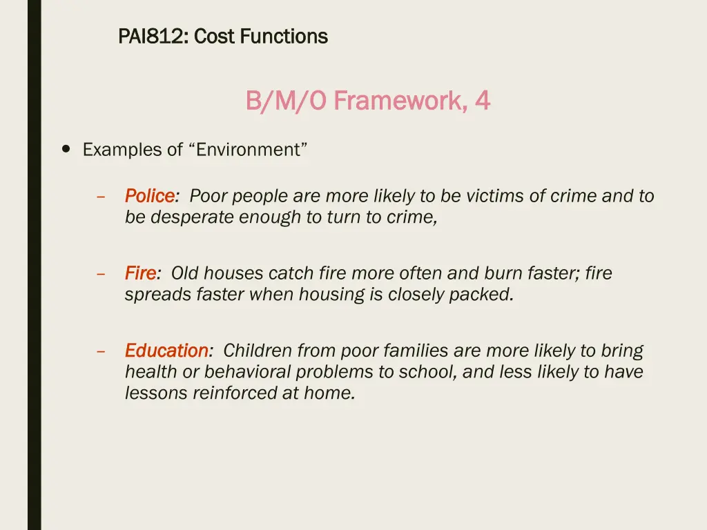 pai812 cost functions pai812 cost functions 13