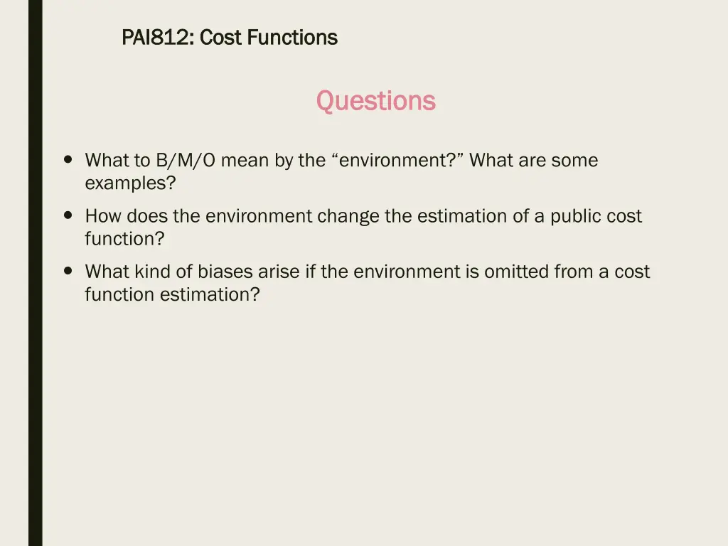 pai812 cost functions pai812 cost functions 16