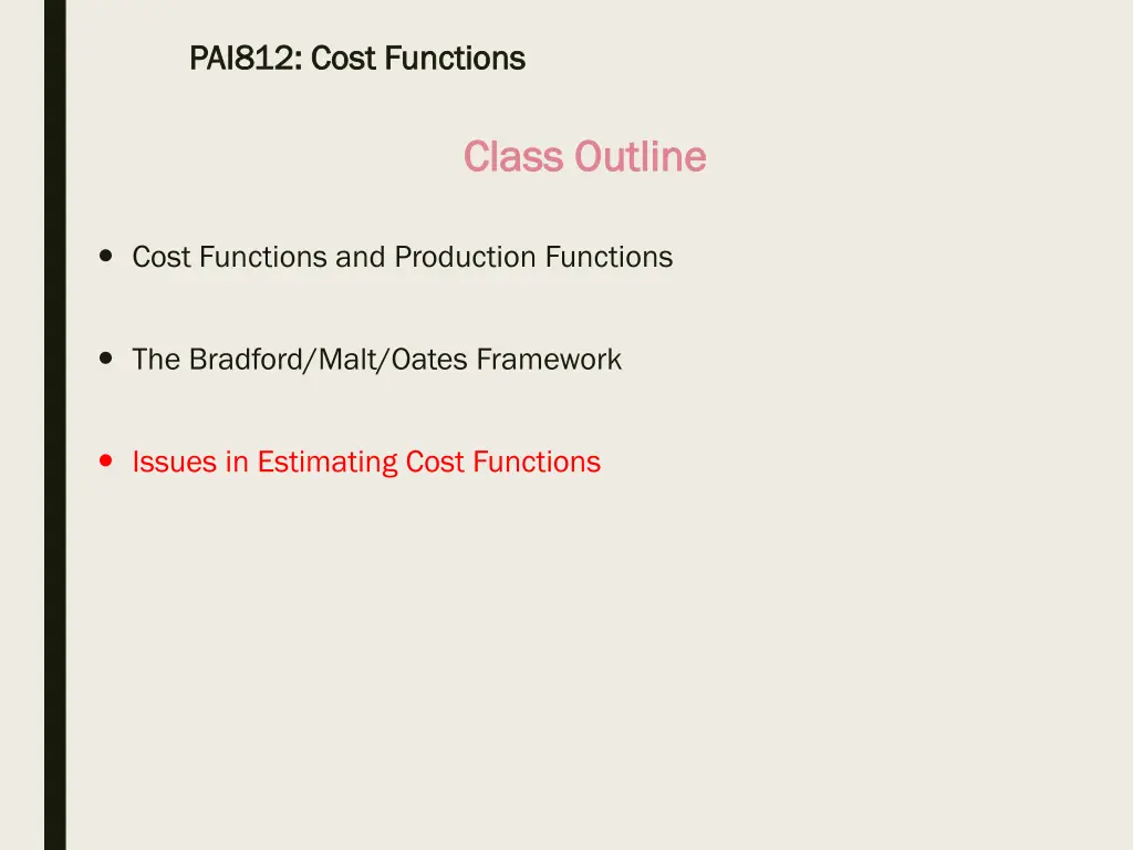 pai812 cost functions pai812 cost functions 17