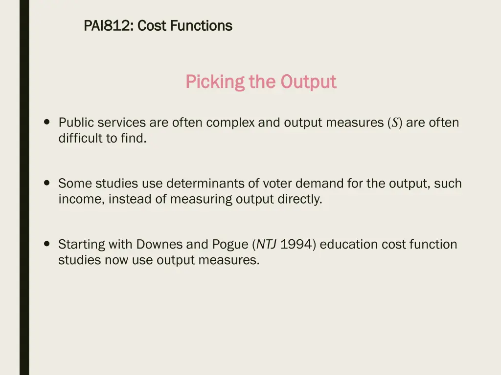 pai812 cost functions pai812 cost functions 19