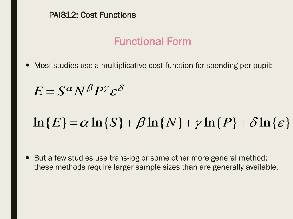 pai812 cost functions pai812 cost functions 27