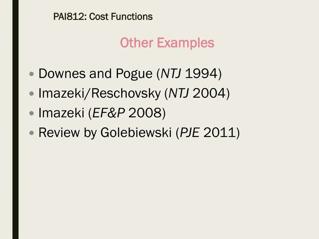 pai812 cost functions pai812 cost functions 40