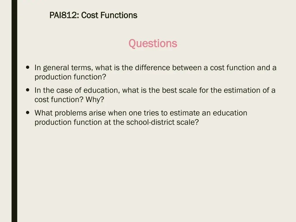 pai812 cost functions pai812 cost functions 8