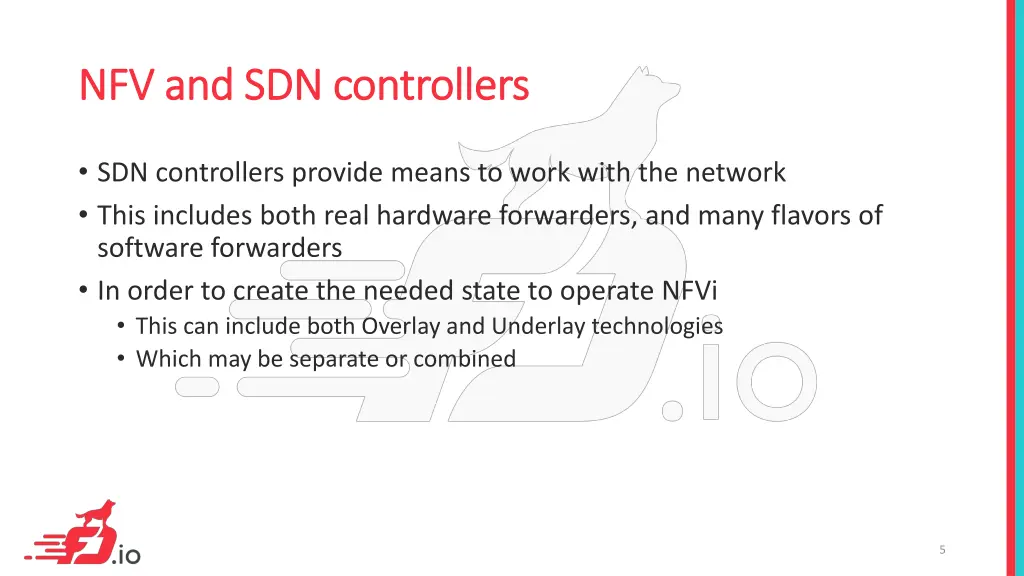 nfv and sdn controllers nfv and sdn controllers