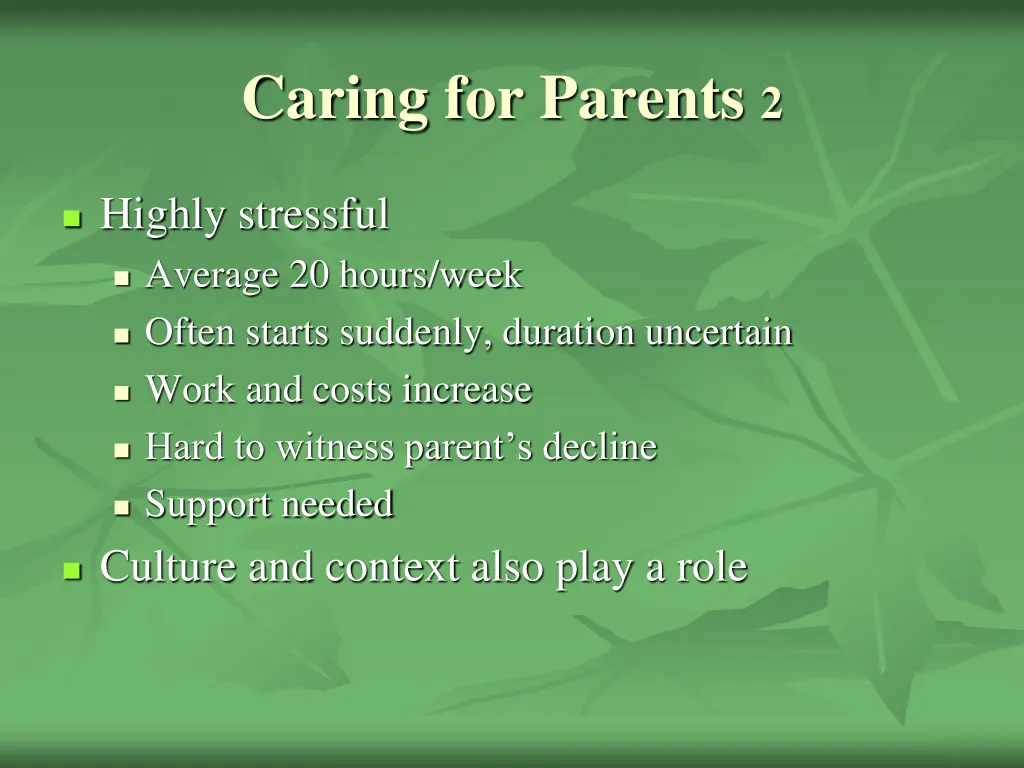 caring for parents 2