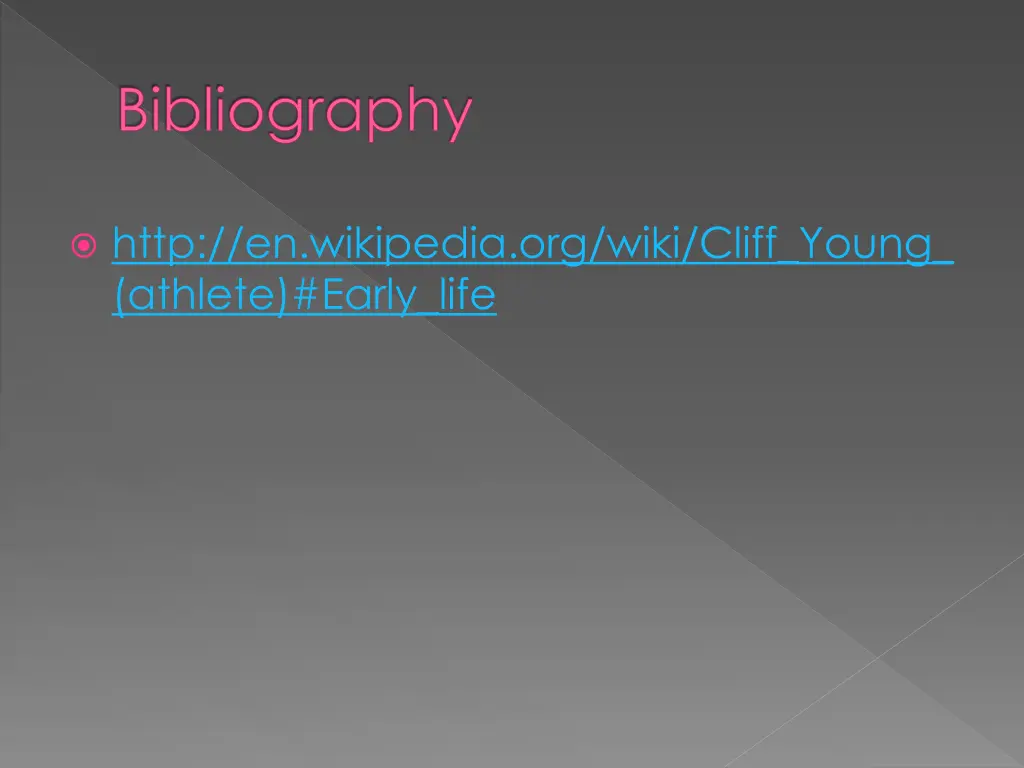 bibliography