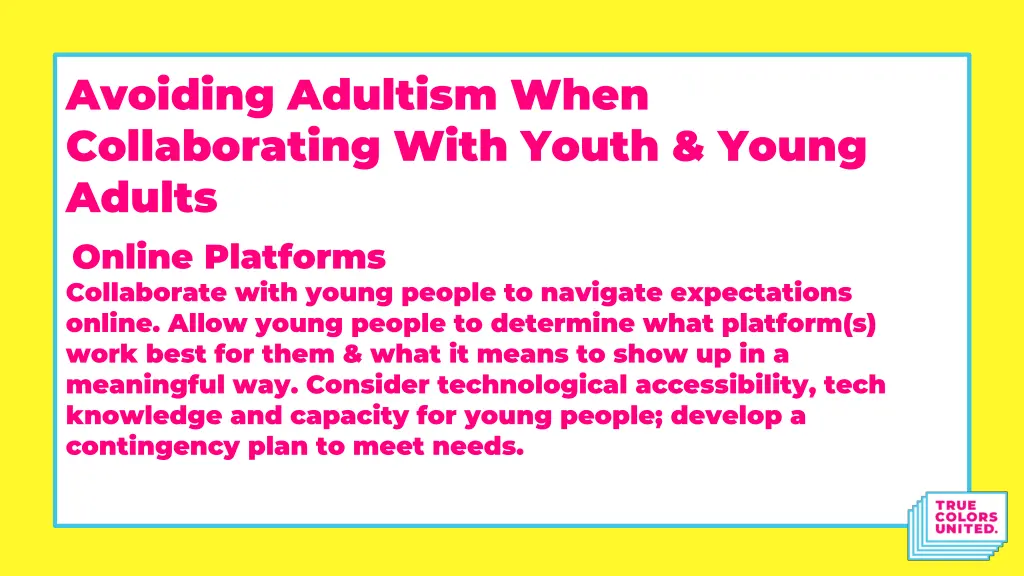 avoiding adultism when collaborating with youth 2