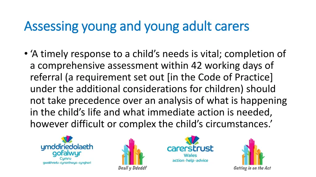 assessing young and young adult carers assessing 2