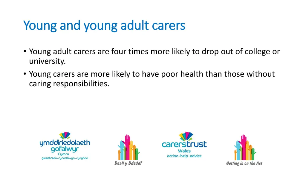 young and young adult carers young and young 4