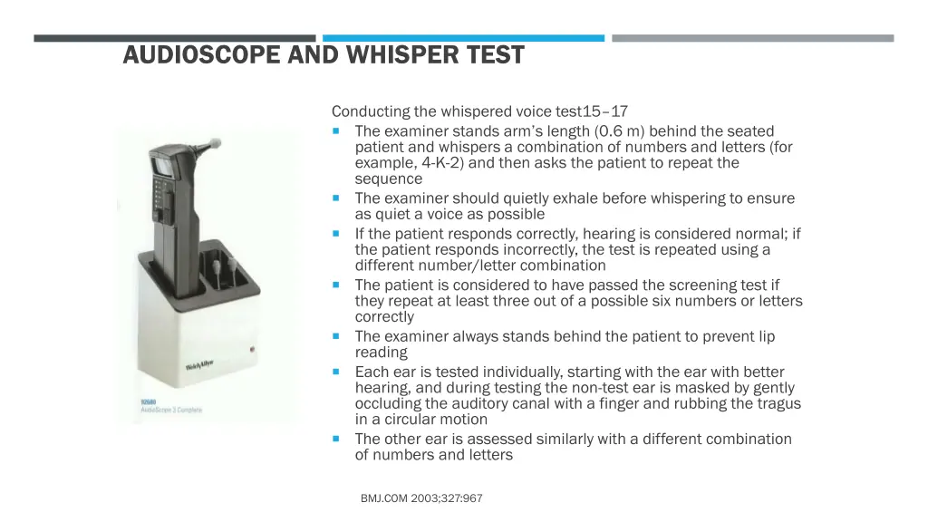 audioscope and whisper test