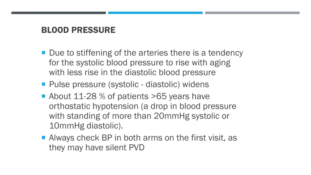 blood pressure