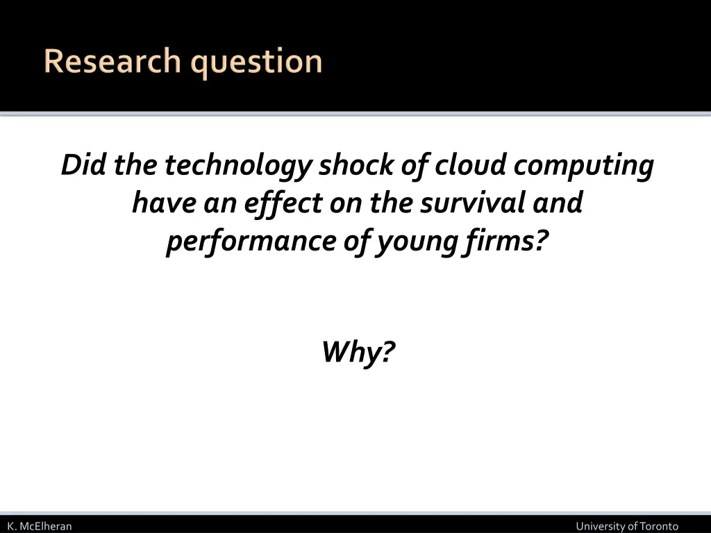 did the technology shock of cloud computing have