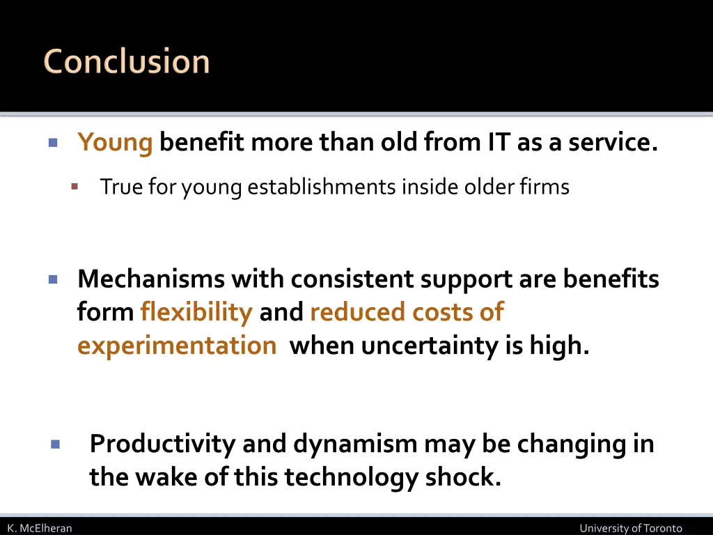 young benefit more than old from it as a service