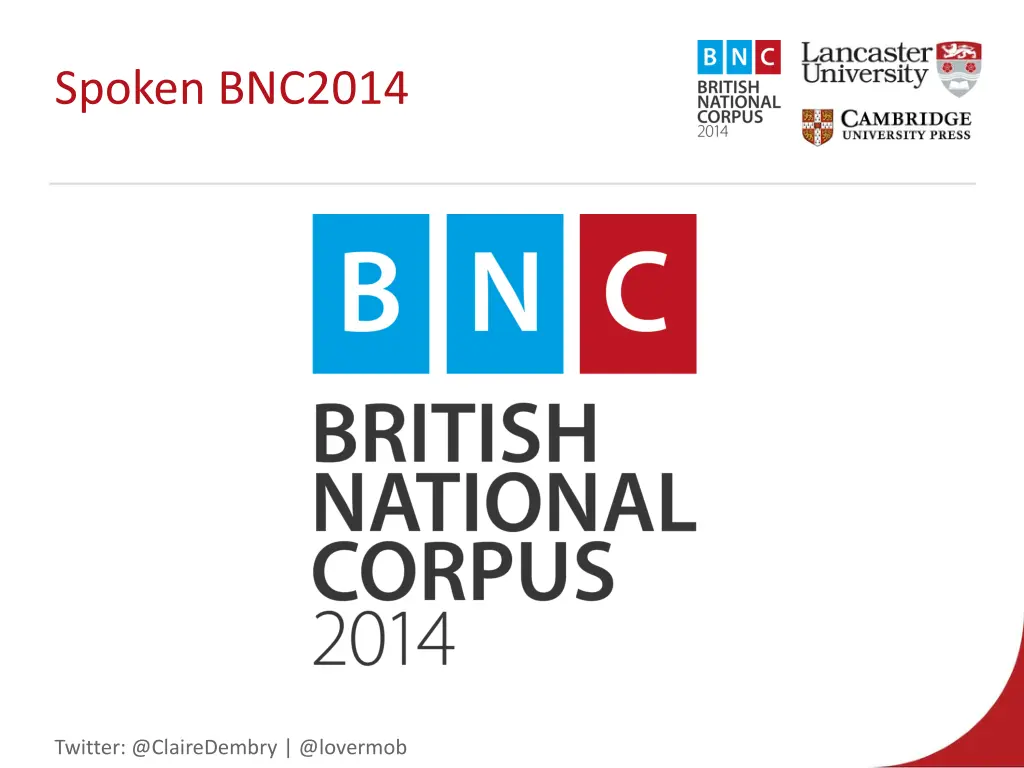 spoken bnc2014