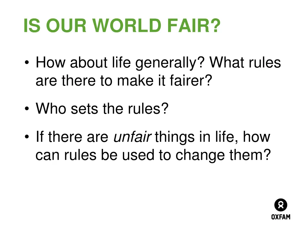 is our world fair